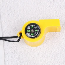 1 шт. Campass детский свисток Компас Кемпинг Альпинизм Открытый продвижение портативный складной объектив Многофункциональный