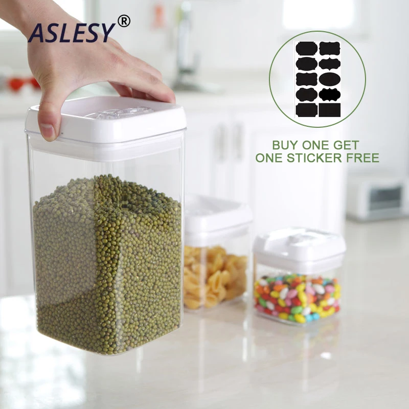 Moss & Stone 3 Piece Airtight Food Storage Container Set with Flip Lock Airtight 