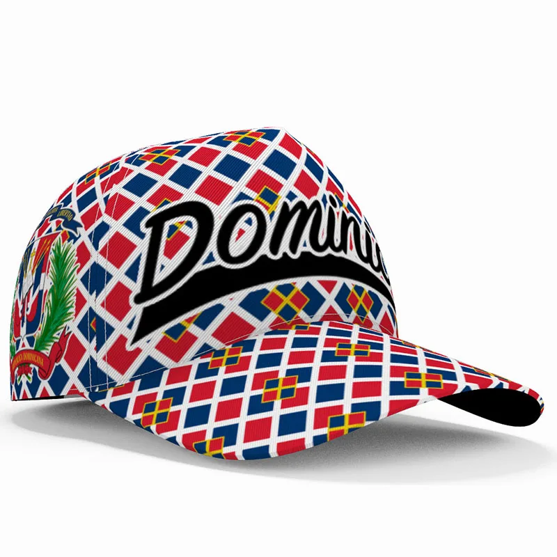 Dominica Baseball Cap Custom Name Number Team Logo Dm Hats Dma Travel