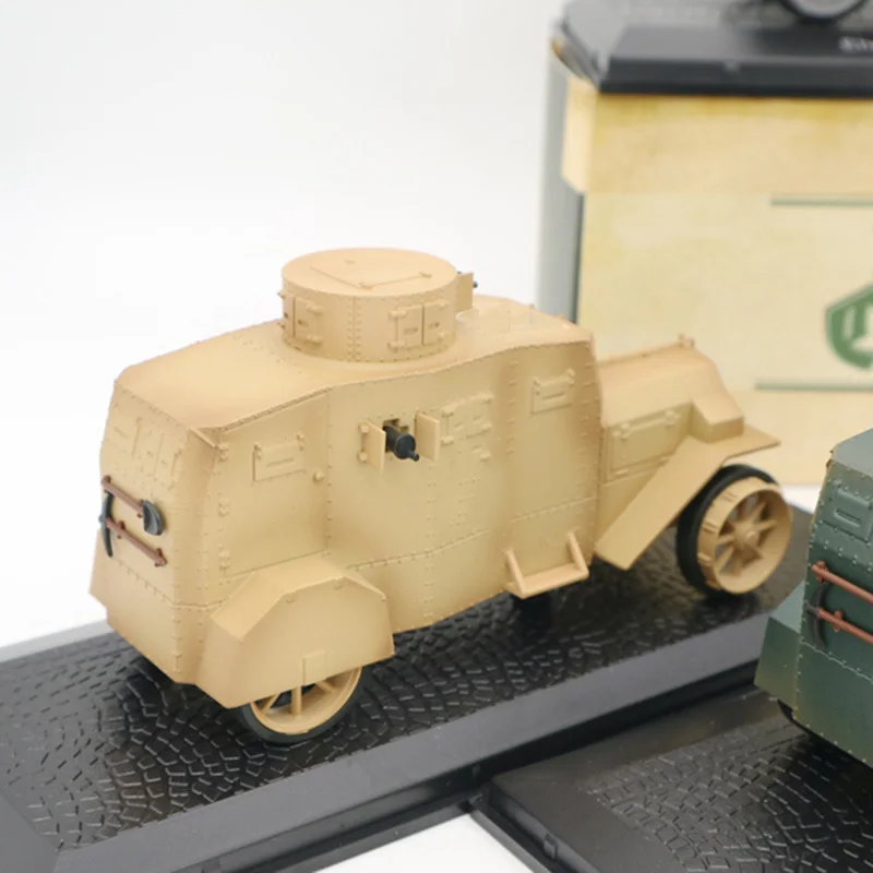 1:43WWI немецкий армейский бронированный автомобиль цельнометаллический модель