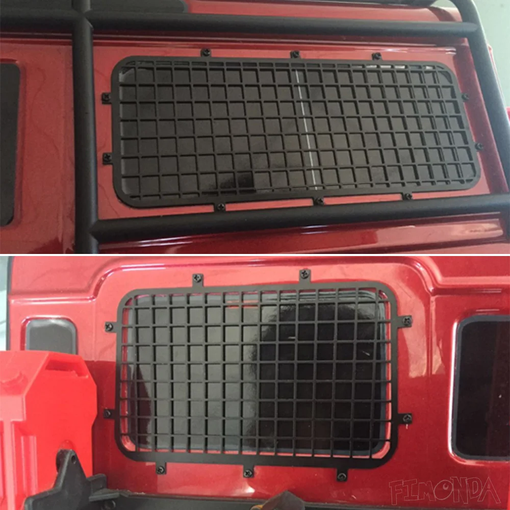 Металлическая защитная сетка для окон 5 шт. 1/10 RC Crawler Car Traxxas TRX4 Defender Body Upgrade