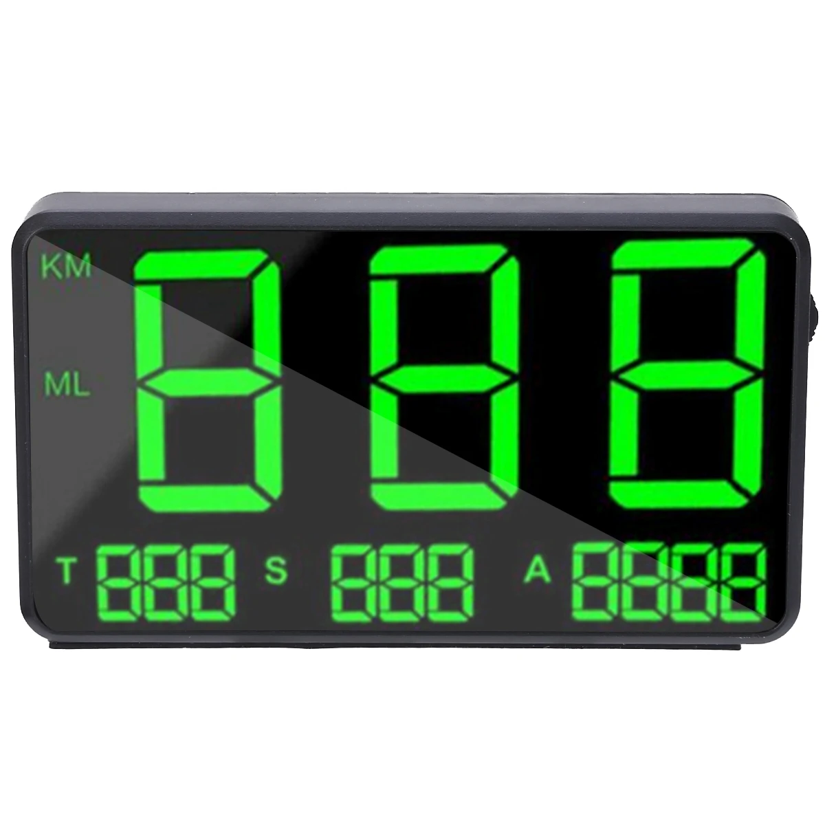C80 Car GPS Speedometer Big Fonts LED Display KM/h MPH Speed Alarm Altitude Digital Total Driving Time for Car Electronics Parts