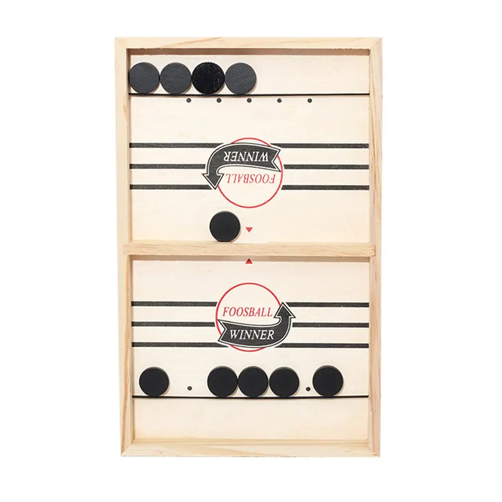 Winner Board Game Bounce Chess Parent-Child Interactive Chess Bounce Chess Ruffle Ball Desktop Hockey Toy afbeelding