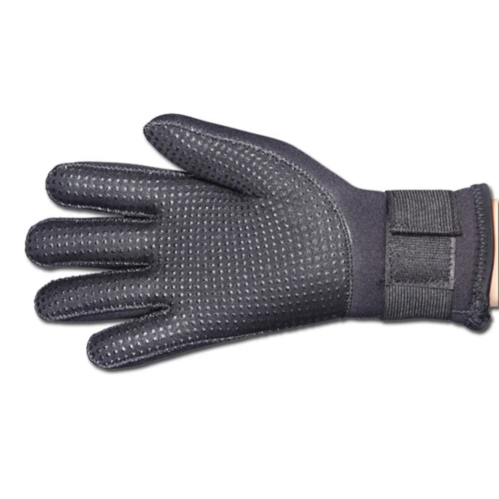 3 мм неопреновые перчатки для дайвинга подводная рыбалка противоскользящие перчатки регулируемые охотничьи плавательные теплые перчатки