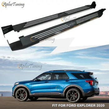 

2pcs Running Boards Fit For Ford Explorer 2020 Side Steps Bar Aluminum Alloy