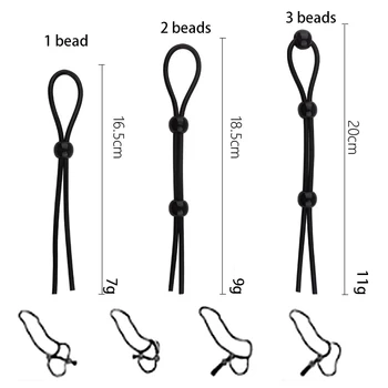 Reusable Cock Rings Delay Ejaculation Penis Rings Time Lasting Penis Erection Penis Sleeve Adult Erotic Sex Toys for Men 3