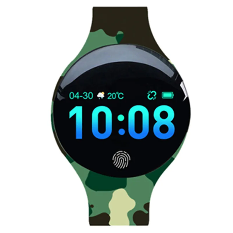

Bluetooth Smartwatch OLED Color-screen Intelligent Pedometer Smart Watch Bracelet IP67 Waterproof Health Wristband
