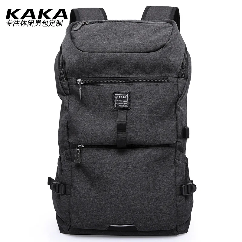 

New Style Versatile Simple Casual Oxford Cloth Large Science And Technology Wearable Lightweight Backpack Men Computer Backpack