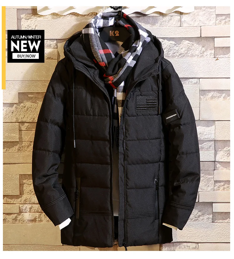 Winter New Style Hooded Short Cotton-padded Clothes Men's Teenager Korean-style Slim Fit Cotton Coat Students Cotton-padded Jack