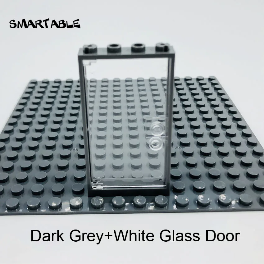 Dark Grey+White Glass Door 850