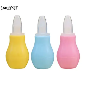 

CYSINCOS Silicone Newborn Baby Nose Aspirator Toddler Nose Cleaner Infant Snot Vacuum Sucker Soft Tip Cleaner Baby Care Products