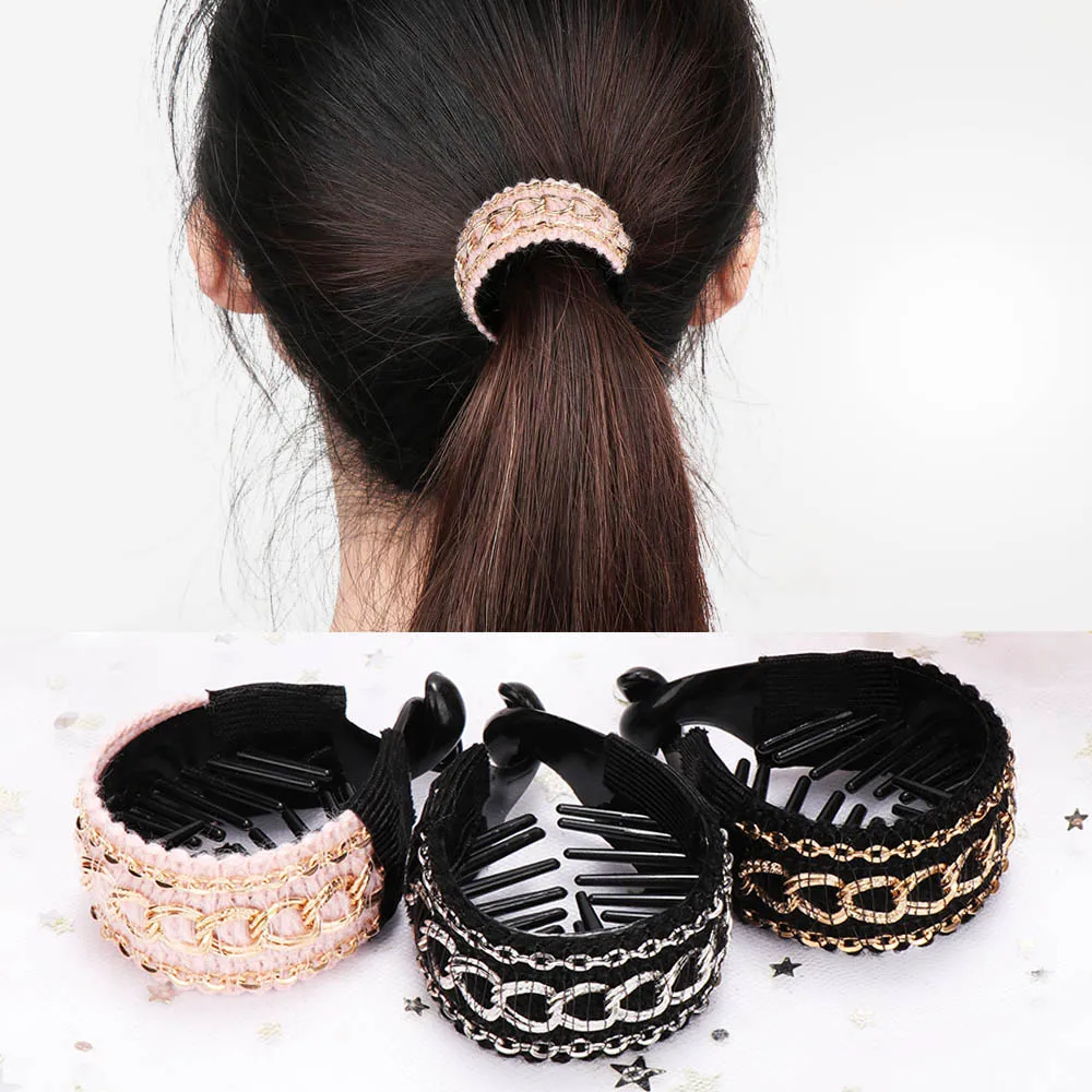 Женские корейские заколки для волос большие шпильки привлекательные Галстуки