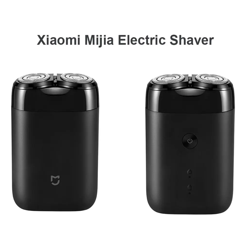 Xiaomi Mijia MSX201 электробритва для мужчин вращающаяся 2 плавающая головка портативная Водонепроницаемая перезаряжаемая бритва с USB