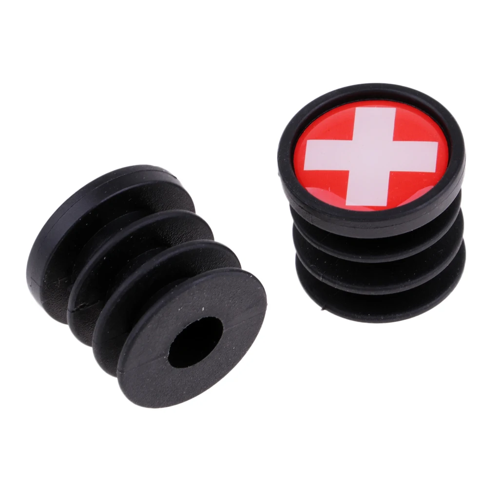2pcs 7/8 National Flag Bicycle Handlebar Plastic Bar End Plugs Cap Cycle Bike Bicycle Parts 2pcs 7/8 National Flag Bicycle Handlebar Plastic Bar End Plugs Cap Cycle Bike Bicycle Parts