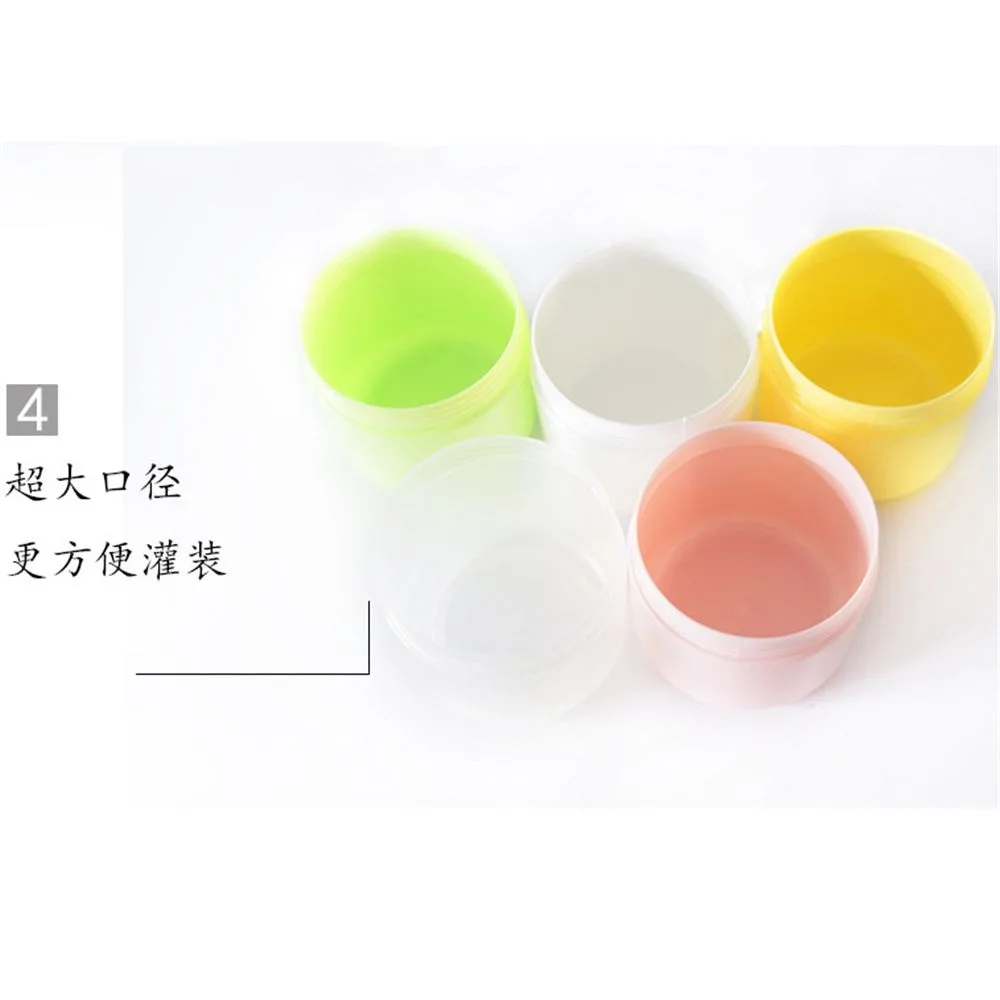 30g Plastic Empty Makeup Jar Pot Refillable Sample bottles Travel Face Cream Lotion Cosmetic Container 2