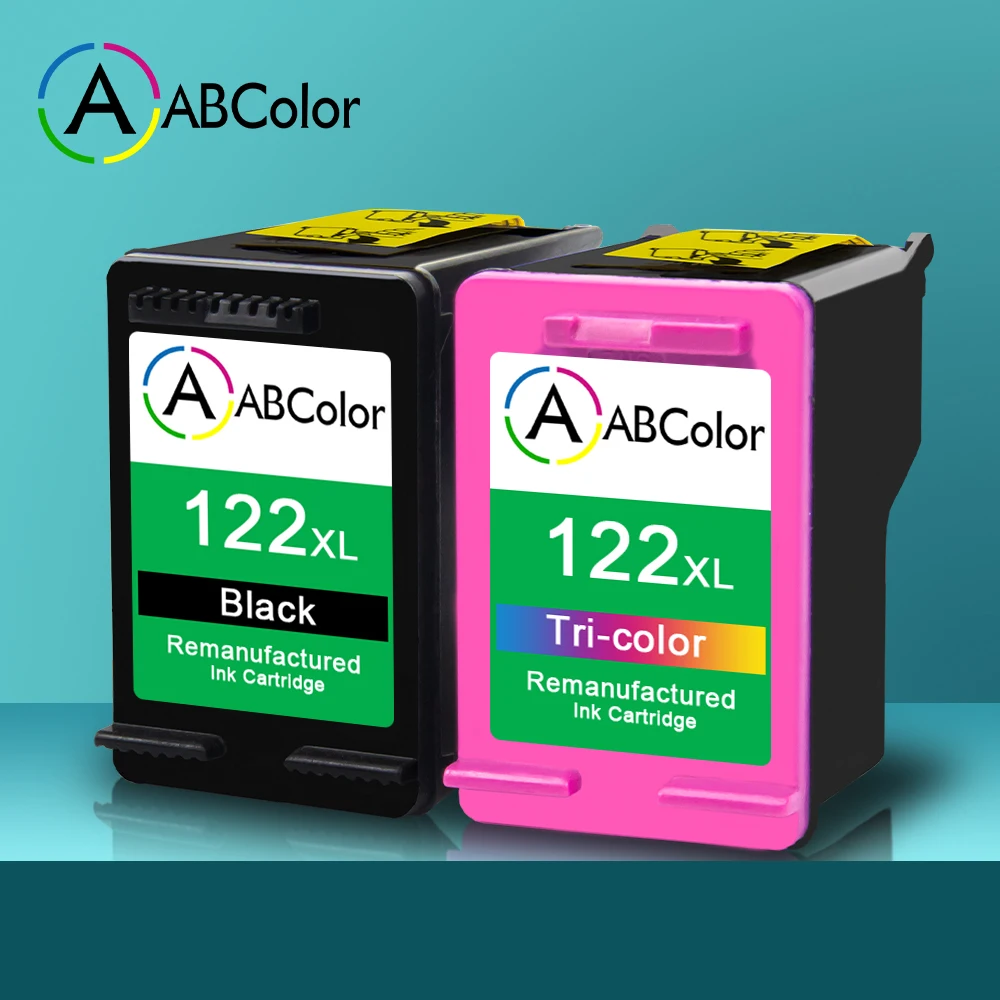 Чернильный картридж ABCOLOR 122XL совместимый с HP чернильный OfficeJet 2620 2622 2623 4630 4632 Deskjet