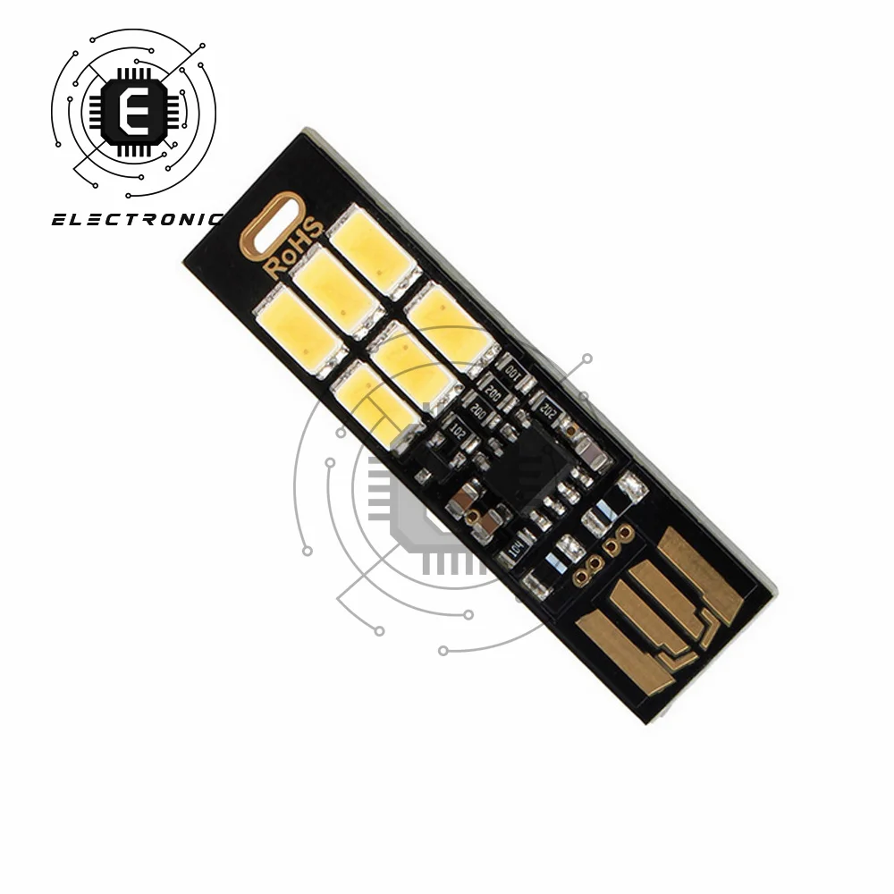 Portable Mini 5730 USB 6 LED Light 5V Touch Sensor Dimmable Night Light Book Lights Reading Table Lamp Module led light night light book light mini led light