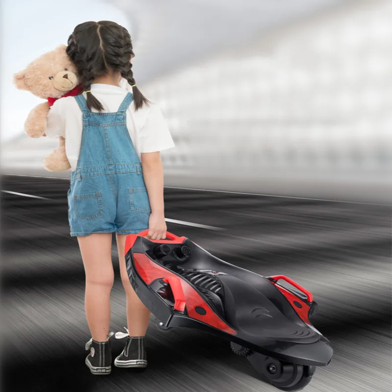 Daibot Hoverboard Skateboard 3 Wheels Self balancing Scooters 9 Inch 120W Drift Electric Tricycle Scooter With Handlebar (18)