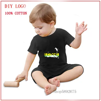 

100% Pure Cotton Baby Romper Summer Short Sleeved Ski Hoth Star Wars new born baby boy clothes 3 to 6 months ropa de bebe