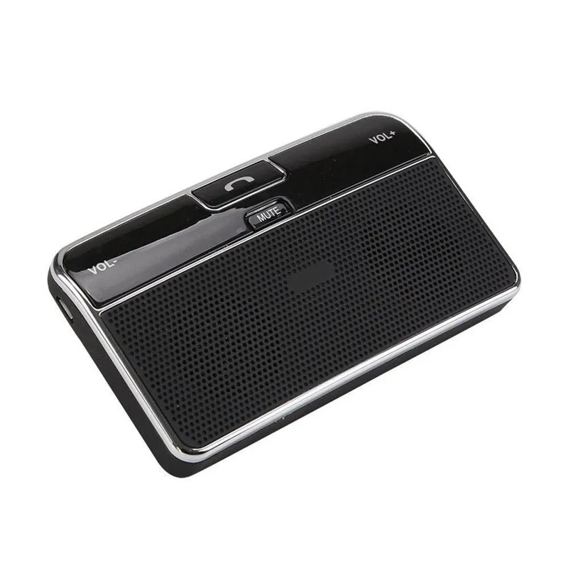 Беспроводной Bluetooth громкая связь динамик телефон MP3 автомобильный комплект солнцезащитный козырек клип привод многоточечный динамик телефон динамик автомобильный комплект солнцезащитный козырек
