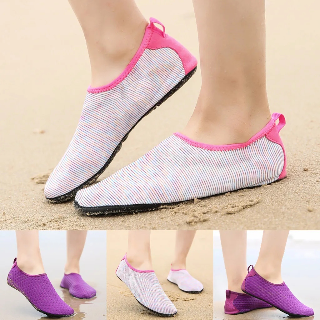 Водонепроницаемая спортивная обувь быстросохнущая пляжная обувь Aqua носки для йоги женские слипоны