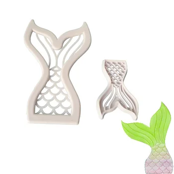 

New Products Mini Fishtail Cutter DIY Bakery Mermaid Cake Mould Manufacturers Direct Selling Currently Available Supply