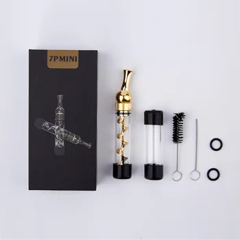 

Universal Mouth Spiral Atomizer 7P Mini Glass Twisty Blunt Dry Herb