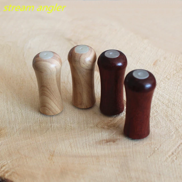 Solid Wood Knob Primeval Blood Sandalwood Cypress Knobs 2.5g Fit For Daiw A  With Bearings