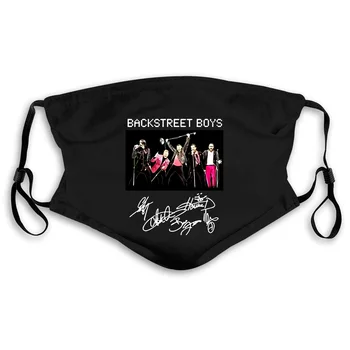 Backstreet Boys All Members Signature Black Newest Stranger Things Men Mouth Mask Women's kid PM2.5 фото
