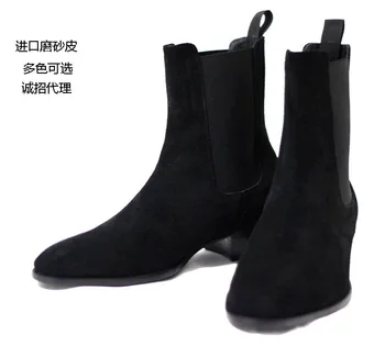 

United States gd men's shoes to keep warm qiu dong men's boots boots Martin USES personality Chelsea boots sleeve boots
