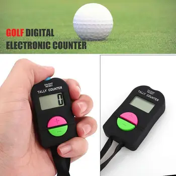 

Durable Black 0-9999 Tally Counter Calculation Buddha Counter Chanting Counter LCD Screen Outdoors Golf Counter Temple Digital