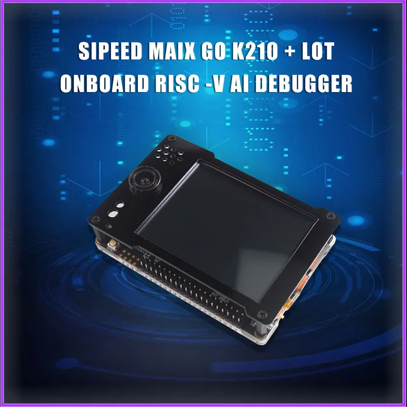 Sipeed MAIX GO K210 AI Pocket Deluxe полнофункциональная макетная плата с корпусом бортовой