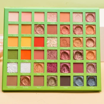 

ICYCHEER 42 Colors Pigment Eye Shadow Palette Powder Makeup Eyeshadow Pallete Shimmer Matte Glitter Shadows Palette Cosmetics