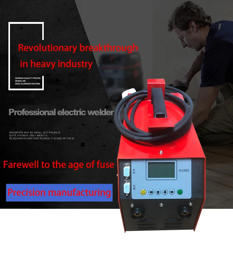 Electric fusion welding machine Automatic gas pipeline welding machine Steel wire frame pipe Hot melting machine 315 630