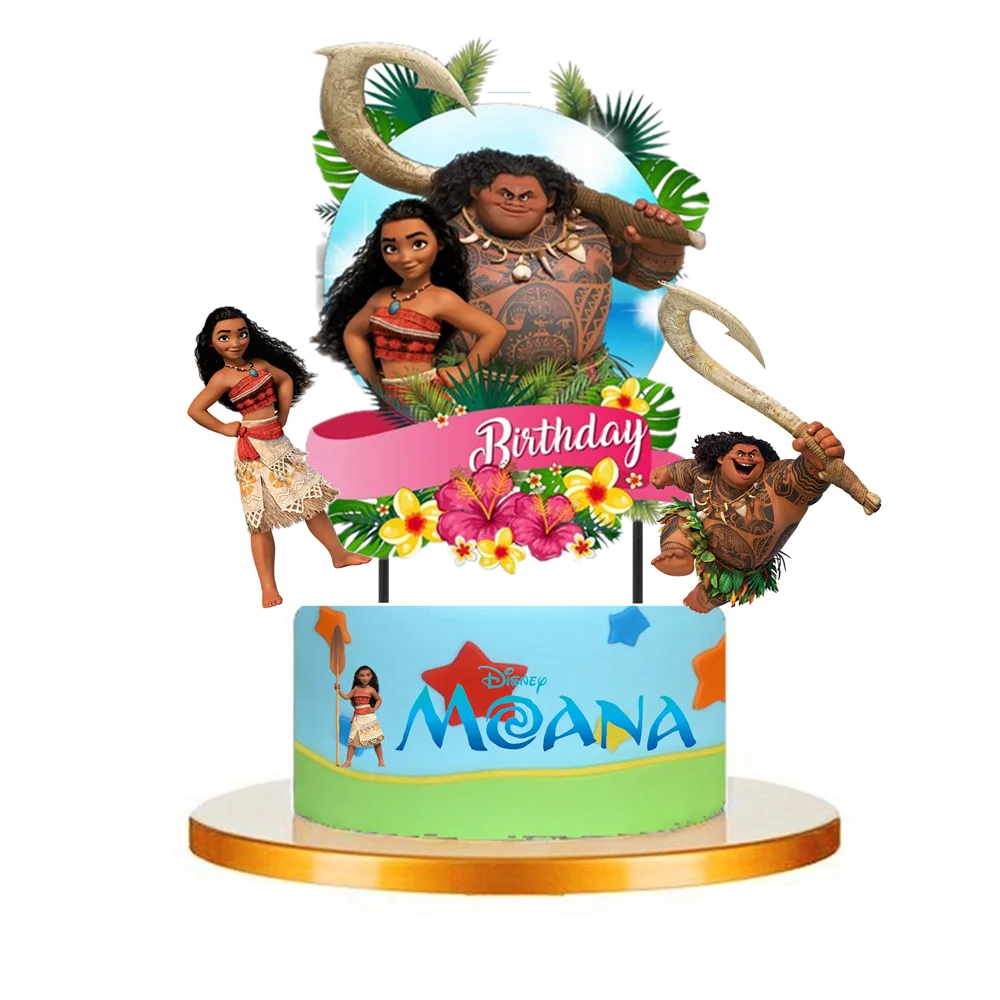 Cartoon Moana Theme Birthday Party Movie Theme Cupcake Toppers Pick Fruit  Picks Baby Shower Kids Birthday Party Supplies - Party & Holiday Diy  Decorations - AliExpress