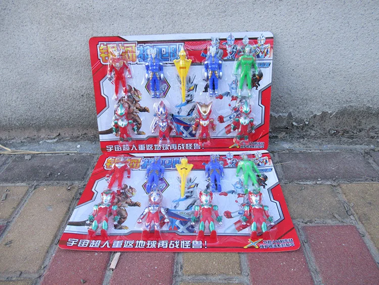 966 на доске Супермен+ Монстр+ оружие 959-16 Fight Monsters Defend Earth Ten Yuan Store Toy