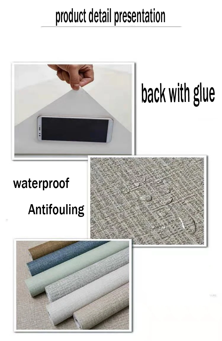 Big Size 5M  Wallpaper Self Adhesive Home Decor Living Room Bedroom New Shop WallMildew Resistant Water-Proof Wall Sticker