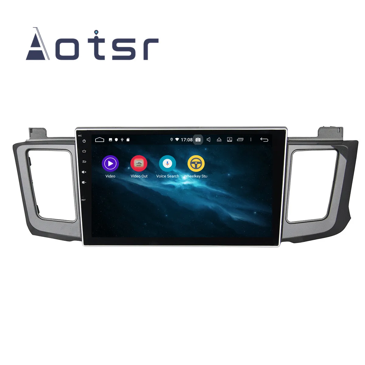 Cheap Android 9 4+64G DSP IPS Car Player GPS Navigation For TOYOTA  RAV4  2012-2015  Head Unit Multimedia Player Tape Recorder 2