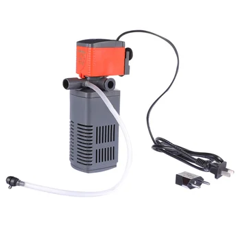 

1 PC Silent Multifunction Durable Suction Cup Filter Pump Submersible Air Pump Aerator for Fish Tank Pond Aquarium