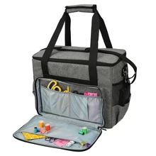 Oxford Cloth Sewing Machine Storage Bag Large Capacity Sewing Tools Handbag Waterproof Durable Sewing Tools Dust Cover Case
