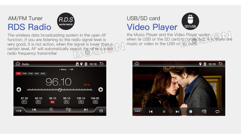 Автомобильный Радио стерео плеер Bluetooth телефон AUX-IN MP3 FM/USB/1 Din/пульт дистанционного управления android 9,0 в-тире выдвижной экран