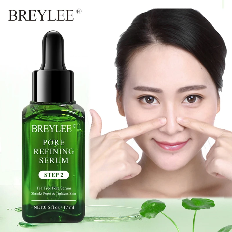 Breylee Pori Pori Penyulingan Serum Mengecilkan Pori Pori Mengencangkan Essence Pelembab Whitening Anti Aging Oil Control Facial Essence Perawatan Kulit Serum Aliexpress