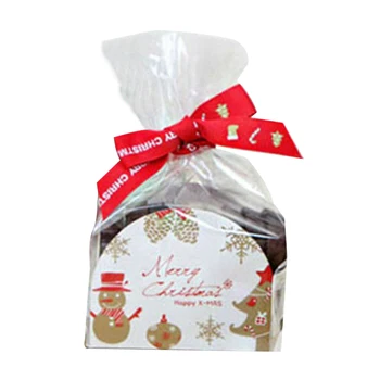 

Cello Cellophane Bags Gift Bags W/ Gusset For cookies and gift displays Christmas Blue Red New