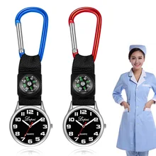 Nurse Quartz Pocket Watch Portable Casual Round Dial Gift for Outdoor Travel d88