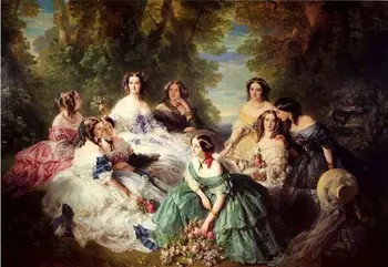 

new Embroidery Counted Cross Stitch Kits Needlework Crafts 14 ct DMC DIY Arts Handmade Decor - Girls talking