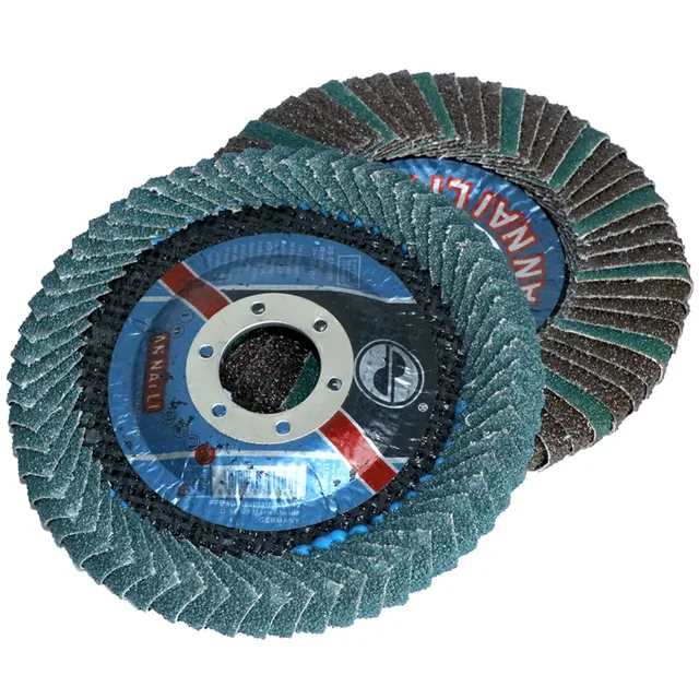 Disco Abrasivo A Lamelle Shineboc 125mm - Per Smerigliatrice Angolare, Feltro Per Lucidatura - Foto 6