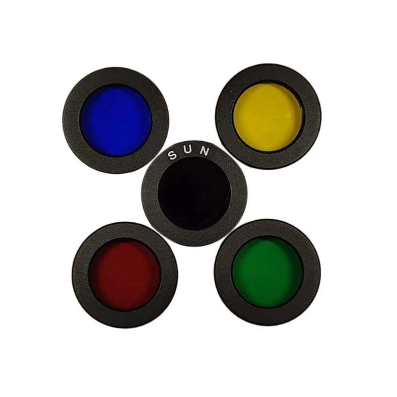 

1.25 Inch Telescope Filter Kit Sun Nebula Filters Set Astronomical Telescope Oculares 5Pcs