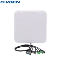 CHAFON 5-6m Uhf Rfid Reader Long Range Built in 6dbi Circular Antenna RS232 WG26 USB RELAY Ethernet for Vehicle Management