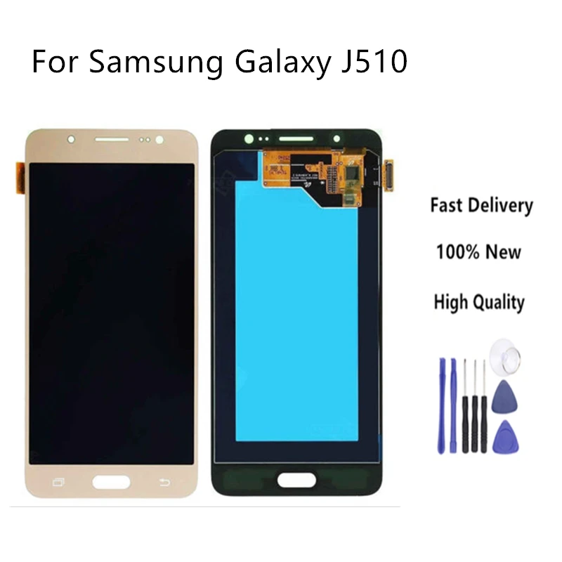 

For Samsung Galaxy J5 2016 J510 J510FN J510F J510Y J510M J510G LCD Display With Touch Screen Digitizer Assembly+Tools