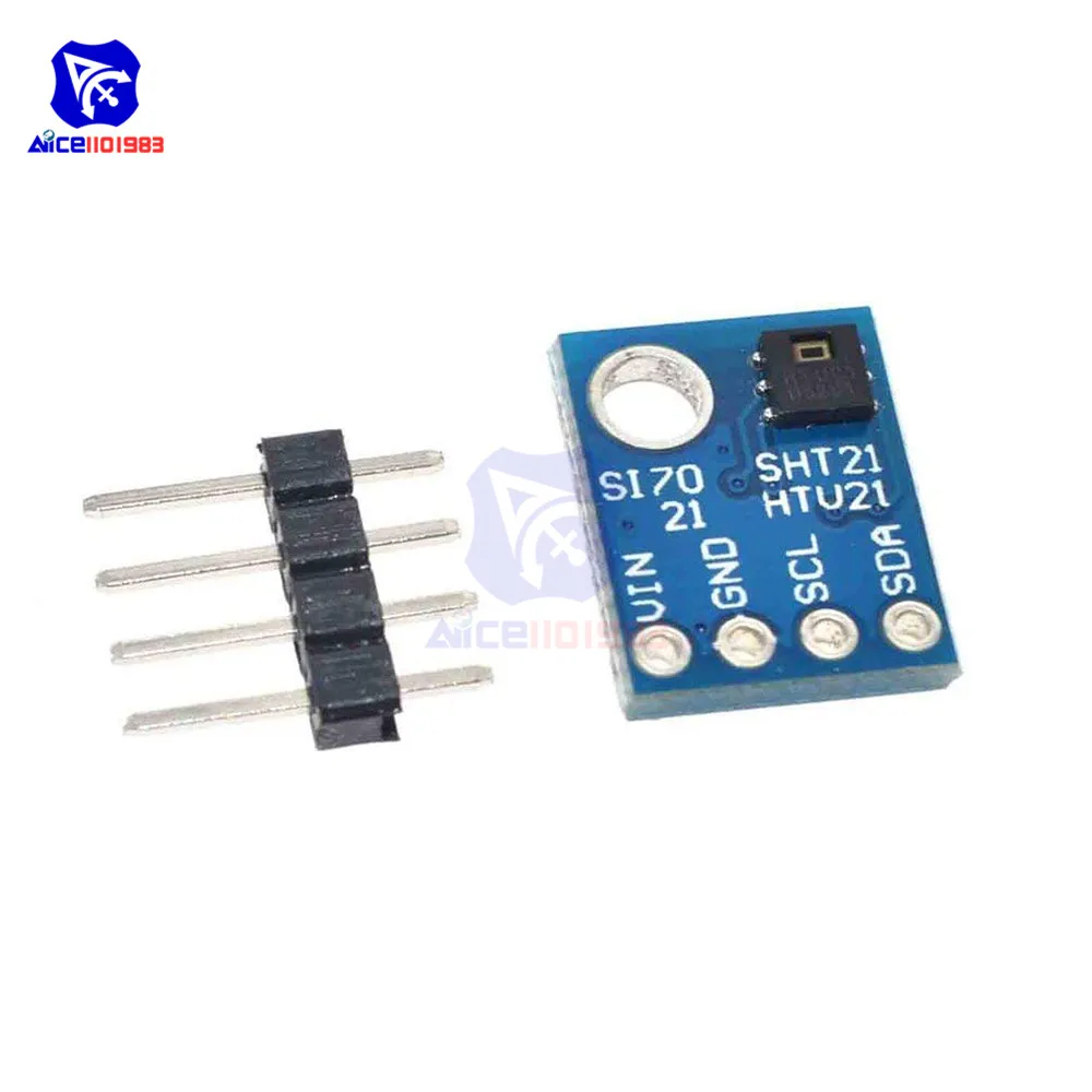 Diymore GY21-HTU21D IIC I2C цифровой датчик температуры и влажности модуль для Arduino 3,3 V